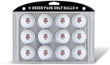 Team Golf NCAA Dozen Regulation Size Golf Balls, 12 Pack, Full Color Durable Team Imprint