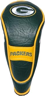 Team Golf NFL Hybrid Golf Club Headcover, Hook-and-Loop Closure, Velour Lined for Extra Club Protection